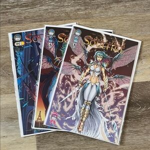 Lot of 3 Michael Turner’s Soulfire Comics